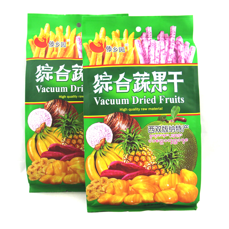 5袋包邮云南傣乡园综合蔬果干蔬菜干休闲零食食品混合果蔬干200g|msdalam kategori makanan ringan/Nuts/Specialty, Manisan/jujube/Plum/buah-buahan kering, buah-buahan dan sayur-sayuran kering - dari Buy2taobao.com untuk memberikan perkhidmatan ejen Taobao profesional membeli