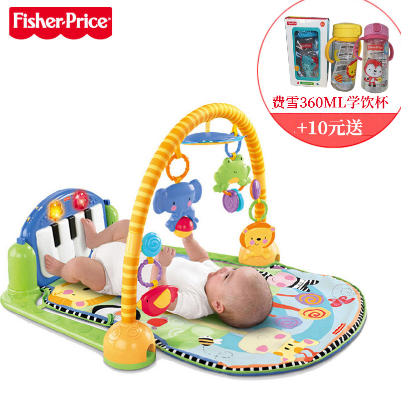 费雪音乐健身架 游戏毯脚踏钢琴器 婴幼儿宝宝早教益智玩具 W2621在类目 玩具/童车/益智/积木/模型, 幼儿爬行/学步/健身, 婴儿健身器中 - 来自Buy2taobao.com提供专业的淘宝代购服务