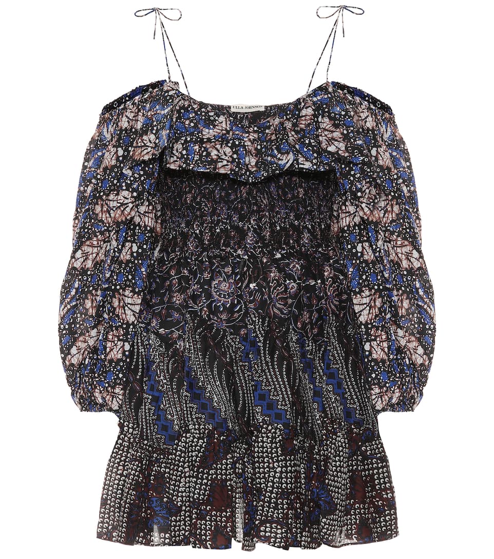 Agency purchase Ulla Johnson Jira cotton material Real silk Mini Dress 2019 ladyin the Women's clothing/Boutique , Skirts category - from Buy2taobao.com to provide professional Taobao agent buy service