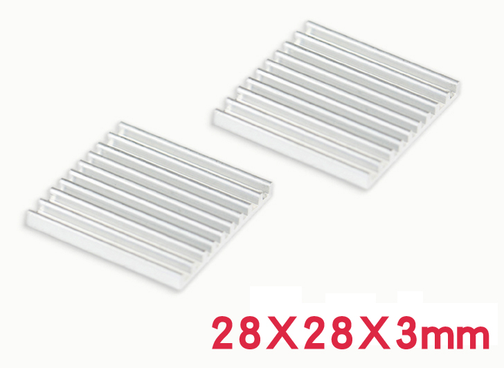银色薄型散热片 28*28*3(mm)1枚入在类目 3C数码配件, 电子元器件市场, 电子元件, 其它元器件中 - 来自Buy2taobao.com提供专业的淘宝代购服务