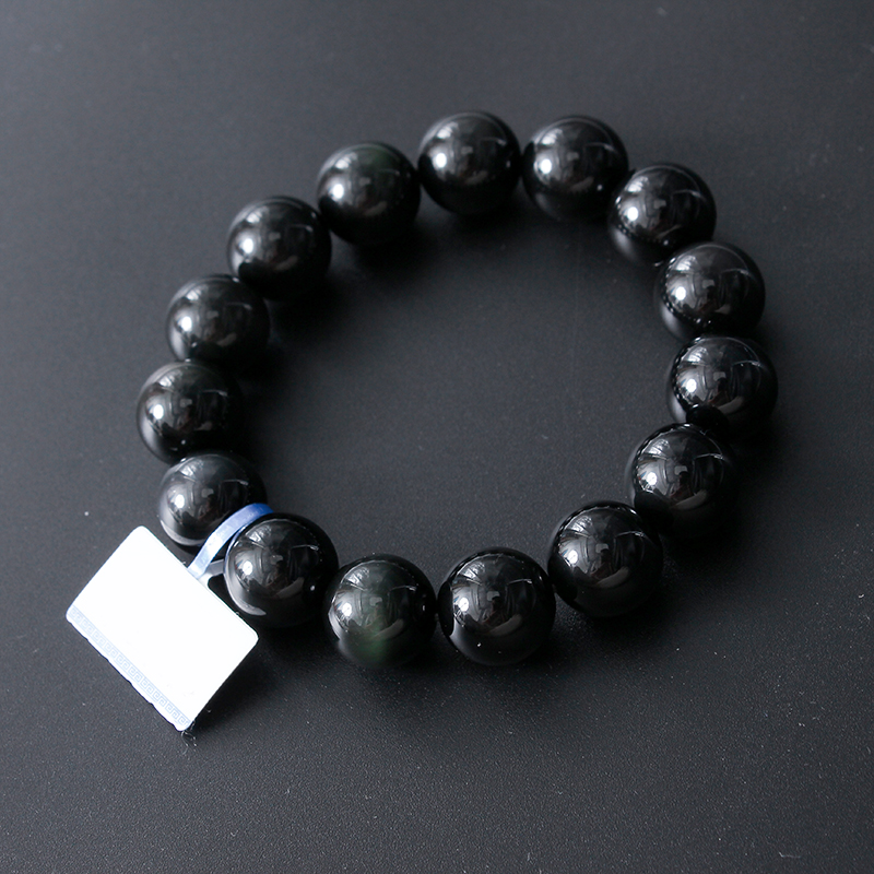14mm Obsidian Hand string Braceletin the Accessories/Fashion Jewelry, Bracelets category - from Buy2taobao.com to provide professional Taobao agent buy service