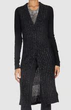 淘宝网【JUNONO美国代购】正品 Alexander Wang 长款羊毛开衫毛衣 现货