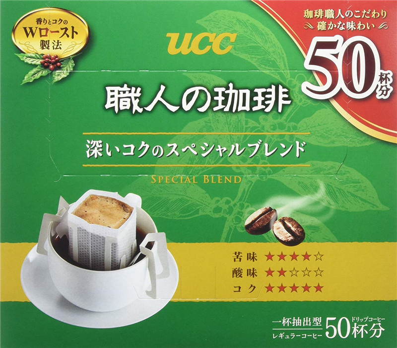 日本直郵代購UCC悠詩詩職人挂耳純黑咖啡粉7g*50杯在類目 咖啡/麥片/衝飲, 速溶咖啡/咖啡豆/粉, 速溶咖啡中 - 來自Buy2taobao.com提供專業的淘寶代購服務