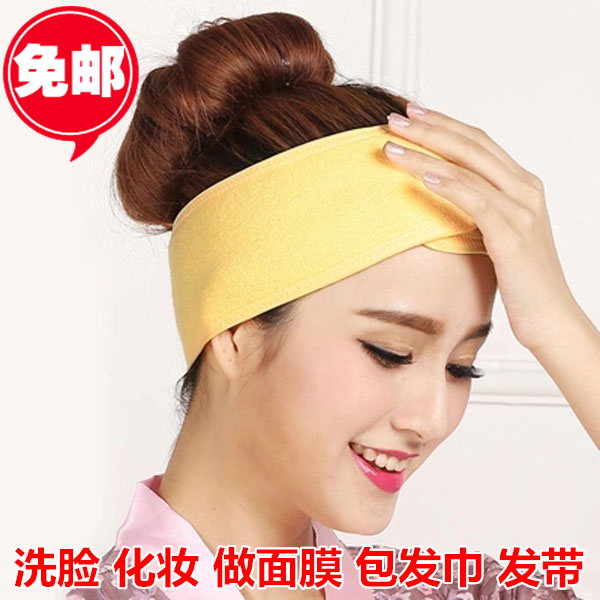 Turban Headband Hair Towel Hair hoop Wash one's face Makeup cosmetology Do mask take a shower yoga soft comfortablein the Family/Personal Cleaning Tools , Personal care cleaning appliances , Headbands category - from Buy2taobao.com to provide professional Taobao agent buy service
