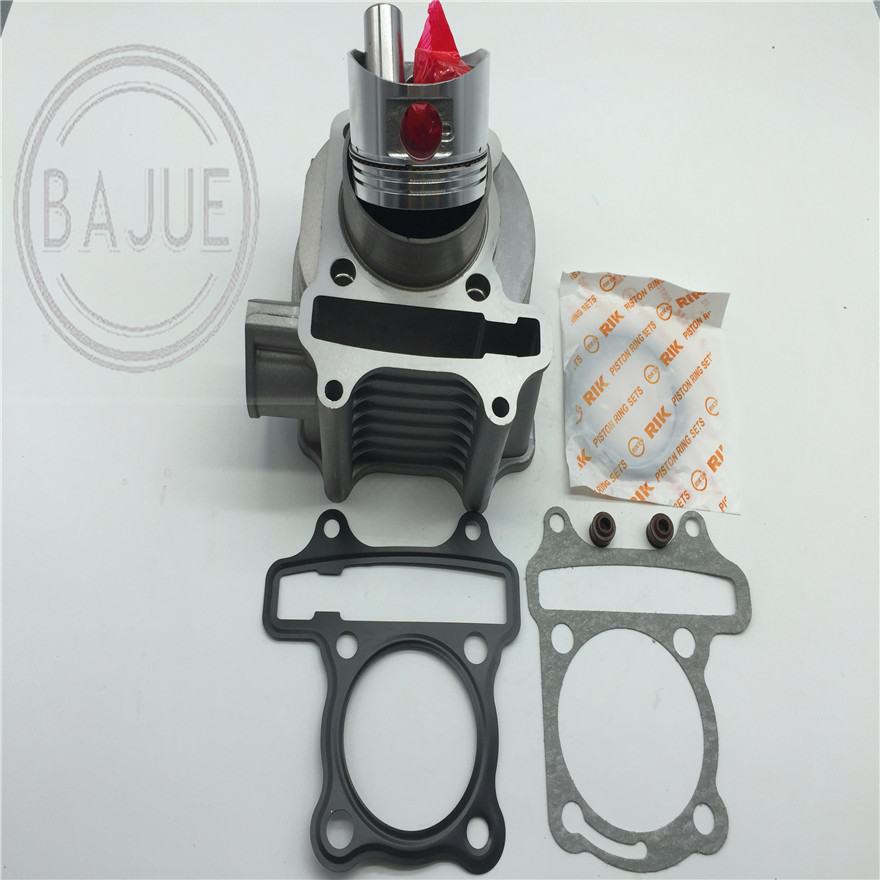 适用豪爵悦星HJ125T-9/9A/9C银巨星11踏板摩托车套缸气缸体活塞环|ruв категории мотоцикл/оборудование/аксессуары, аксессуары мотоцикла, блок цилиндров - от Buy2taobao.com для оказания профессиональной услуги покупки агента Taobao
