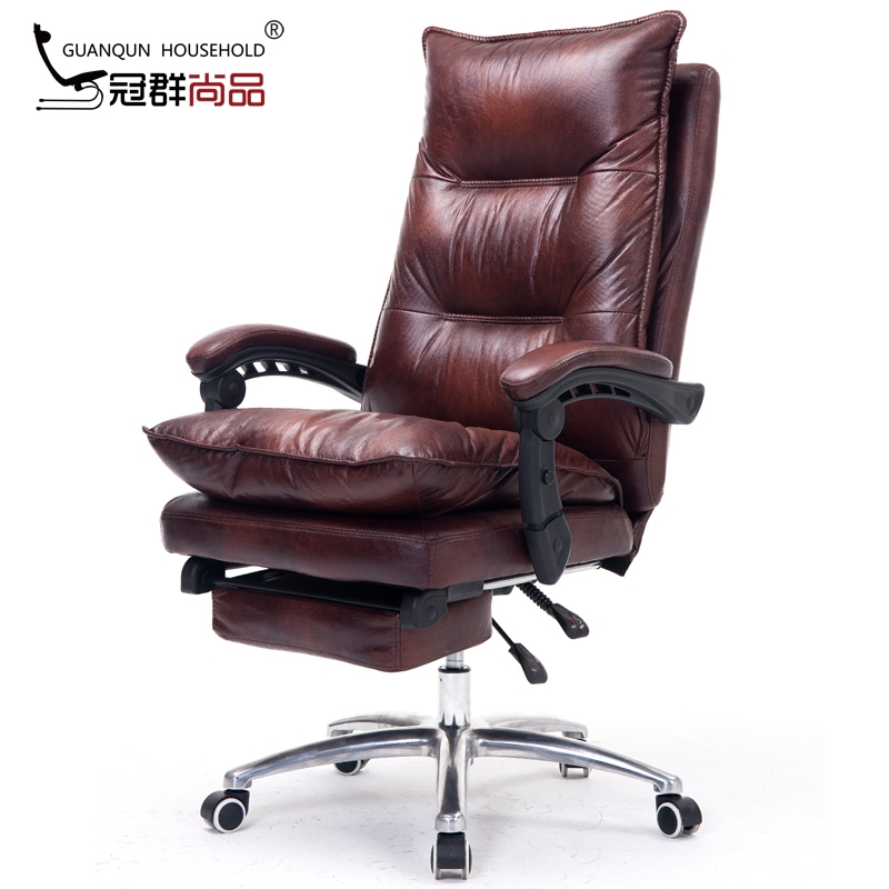 Computer Associates Computer chair household Office chair Lifting Swivel chair cosmetology experience The boss chair Lying genuine leather chairin the Residential furniture , Class Seats , Chairs , Computer Chair category - from Buy2taobao.com to provide professional Taobao agent buy service