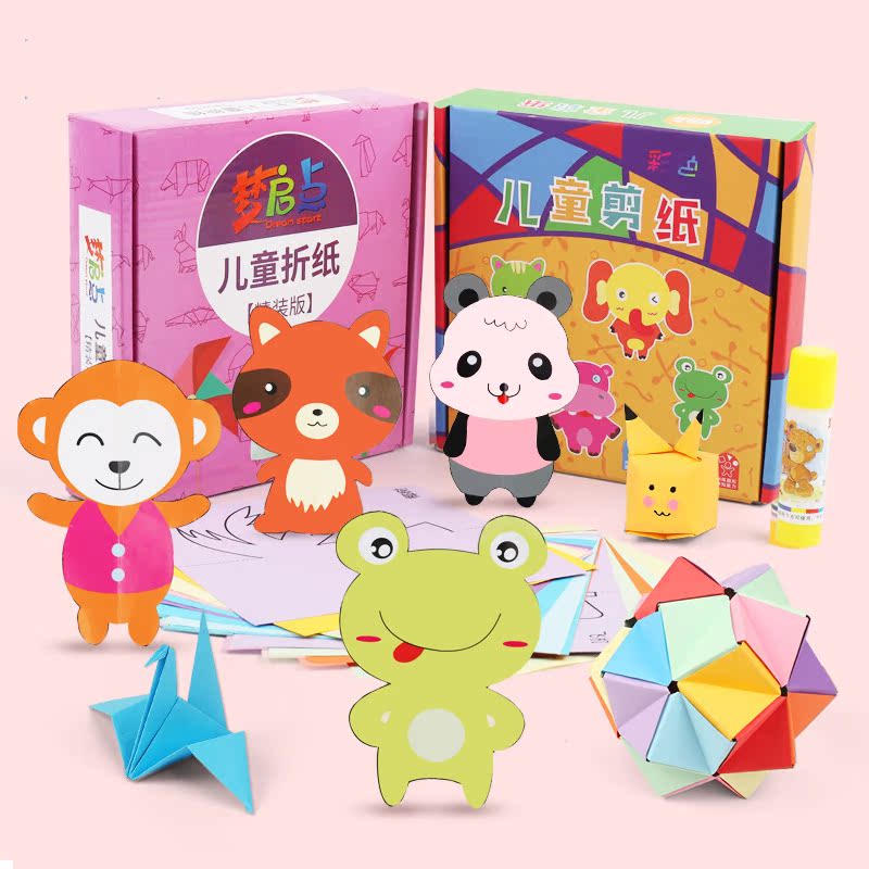 折纸书趣味儿童剪纸手工彩diy3-4-5-6-7岁制作幼儿园宝宝玩具在类目 玩具/童车/益智/积木/模型, 手工制作/创意DIY, 手工折纸/剪纸书中 - 来自Buy2taobao.com提供专业的淘宝代购服务
