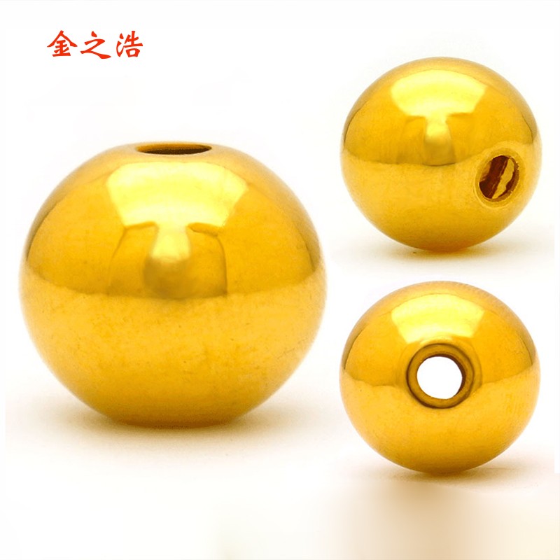 黃金大光珠轉運珠正品3D硬金純金足金999小光珠子佛珠圓珠DIY散珠在類目 珠寶/鑽石/翡翠/黃金, 黃金首飾(新), 手飾中 - 來自Buy2taobao.com提供專業的淘寶代購服務
