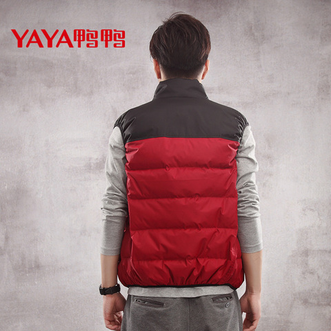 正品运动<em>马甲</em> 秋冬运动<em>羽绒服马甲男士</em>羽绒背