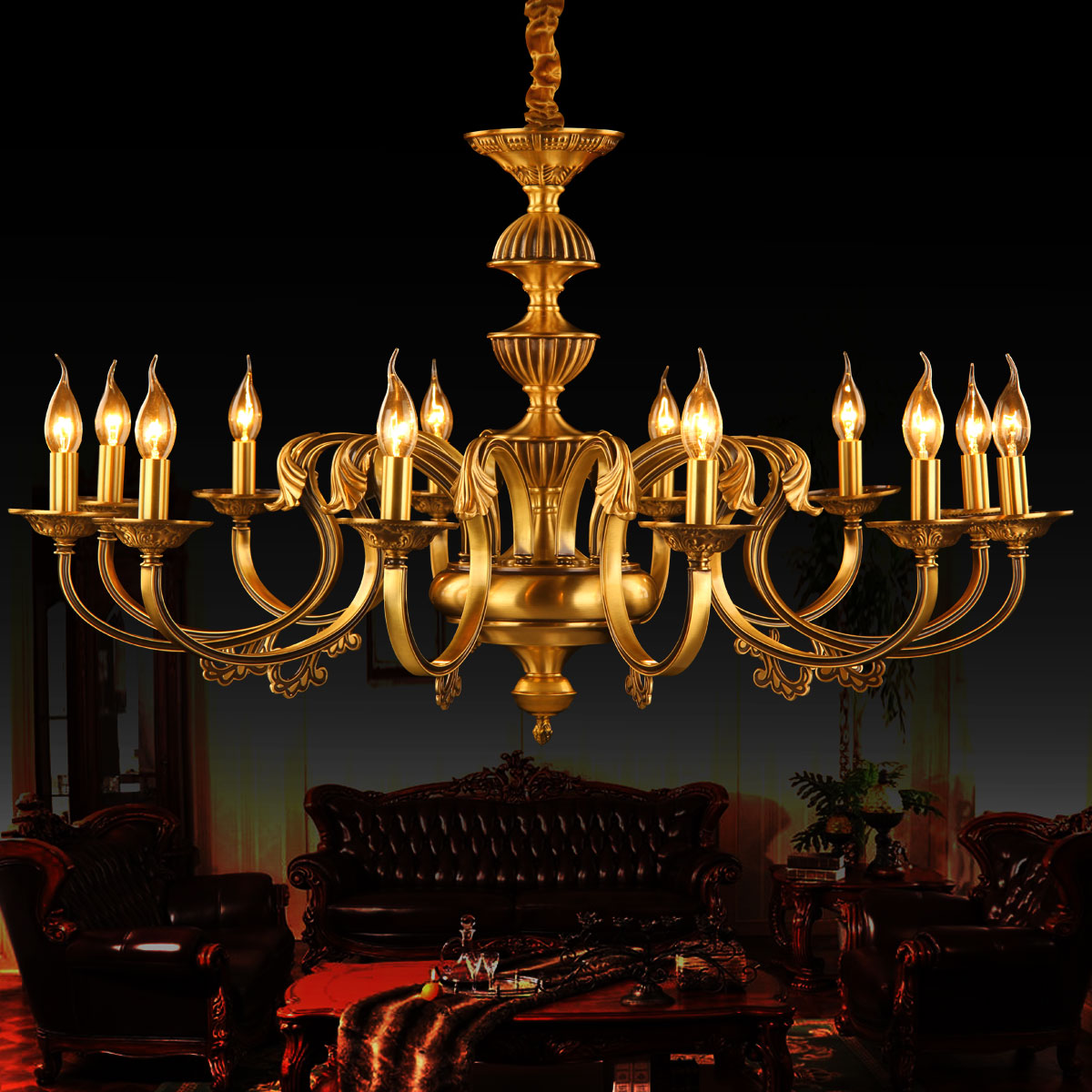 American style hotel Copper lamps All copper Candle lamp Pure copper a chandelier Jane European parlor a chandelier Restaurant Lighting fixtures 8971in the Decoration main material , Lamps , Chandelier category - from Buy2taobao.com to provide professional Taobao agent buy service