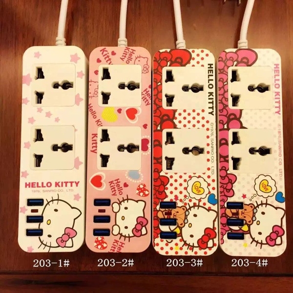 hellokitty 哆啦A梦USB智能3A插排插座 多功能接线板卡通转换插头在类目 电子/电工, 接线板/插头, 转换插头中 - 来自Buy2taobao.com提供专业的淘宝代购服务