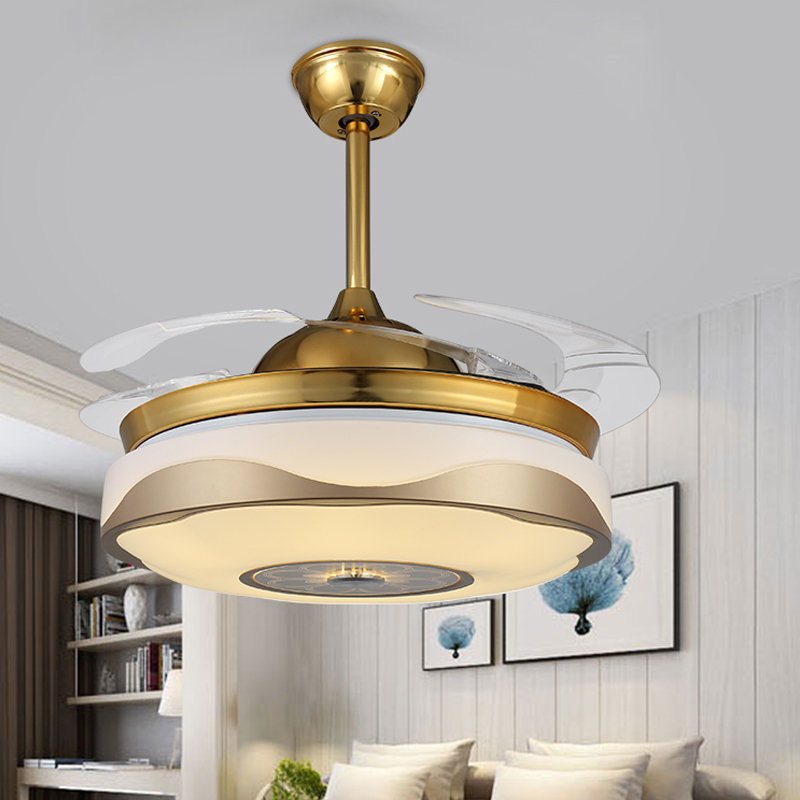 invisible Fan a chandelier Restaurant fan lights Ceiling fan lamp Stealth fan Fan lights frequency conversion remote controlin the Electrical life , Ceiling fan category - from Buy2taobao.com to provide professional Taobao agent buy service