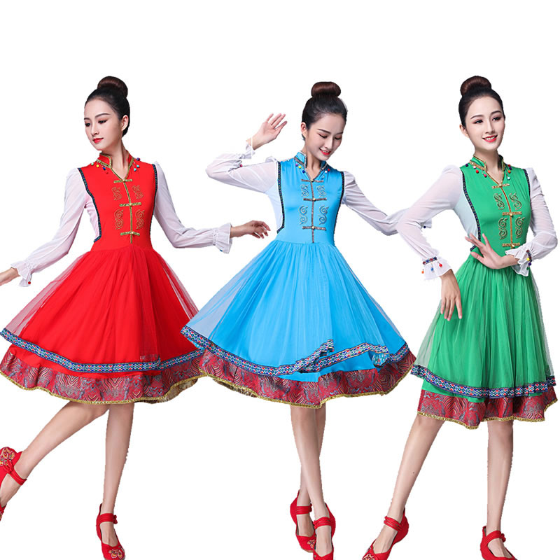 Rainy night Yang square dance clothing new pattern suit 2019 Spring spring clothes dance clothes skirtin the Sports/Yoga/Fitness/Fans supplies , Dance/Aerobics/Gymnastics , Square Dance , Square Dance Set category - from Buy2taobao.com to provide professional Taobao agent buy service