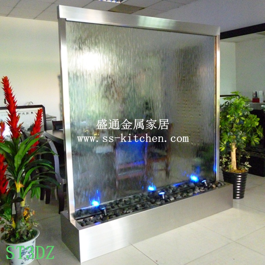 Customized Stainless steel Water curtain to work in an office partition Curtain company Hotel Lobby Restaurant Flowing water screenin the Business/Office Furniture , Office Furniture , Wall panels , Office wall/Off category - from Buy2taobao.com to provide professional Taobao agent buy service