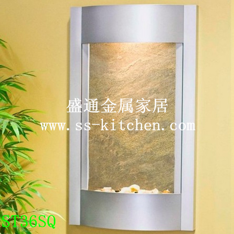 fashion European style Flowing water Pendant Home decorative painting originality technology gift Wrought iron decorative wall Water lamp wall decorationin the Home accessories , Mural category - from Buy2taobao.com to provide professional Taobao agent buy service