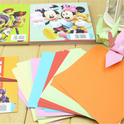 儿童手工纸 彩色手折纸 彩色纸15*15cm 剪纸 千纸鹤材料多色100张