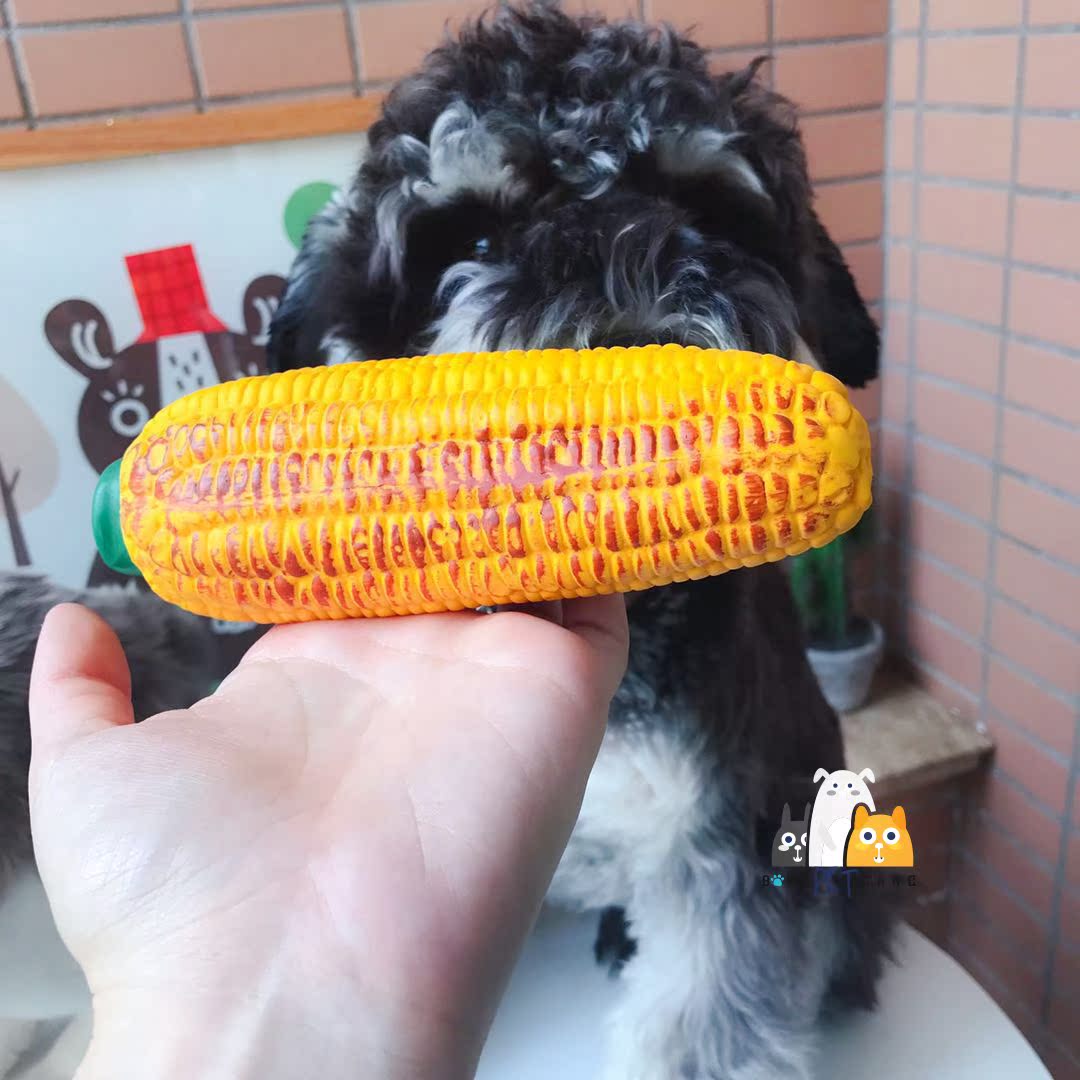 Pets Toys Charcoal Corn Dogs Vocalization latex Toys Puppies interaction SMEsin the Pet/Pet food and supplies , Cat/Dog Toys , Sound toys category - from Buy2taobao.com to provide professional Taobao agent buy service