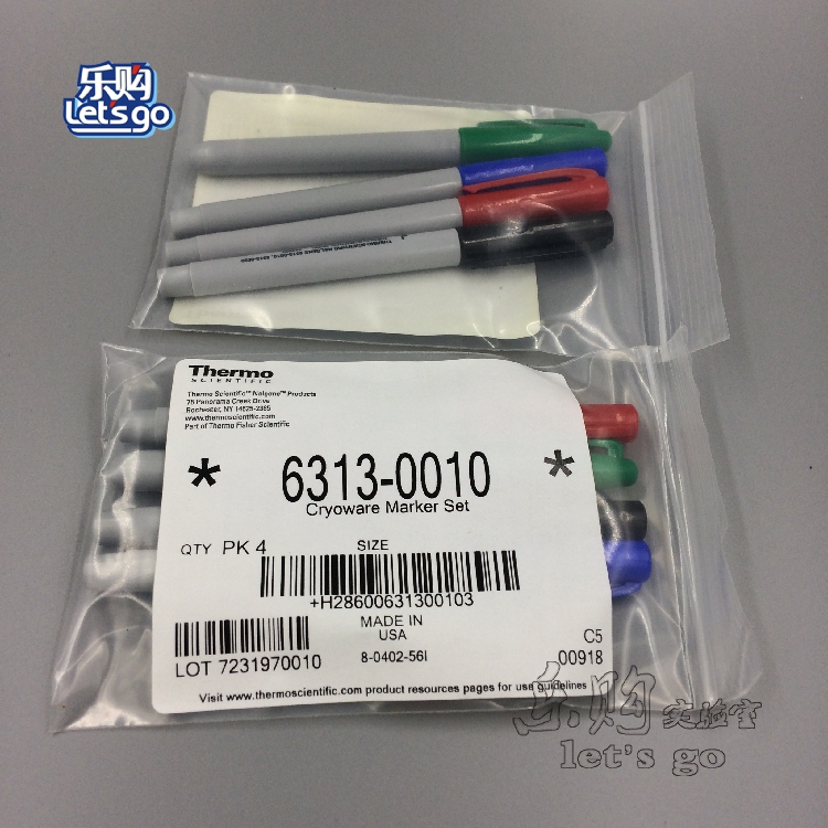 Thermo 63130010 冻存器具记号笔 红 绿 蓝 黑色各一只 袋4支在类目 电子词典/电纸书/文化用品, 笔类/书写工具, 记号笔中 - 来自Buy2taobao.com提供专业的淘宝代购服务