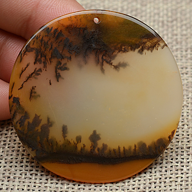 Tun jewelry natural HuangLongYu Plants flower Pendant jade Ice circular artistic conception Flowers Jadein the Jewelry/Diamond/Jade/Gold , Other natural jade , HuangLongYu (New) , Choker category - from Buy2taobao.com to provide professional Taobao agent buy service