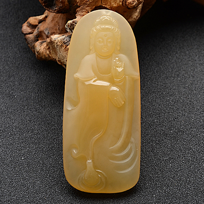屯贝珠宝 小黑山老山筋料黄龙玉观音挂件 冰种玉石平安观世音玉坠在类目 珠宝/钻石/翡翠/黄金, 其他天然玉石, 黄龙玉(新), 颈饰中 - 来自Buy2taobao.com提供专业的淘宝代购服务