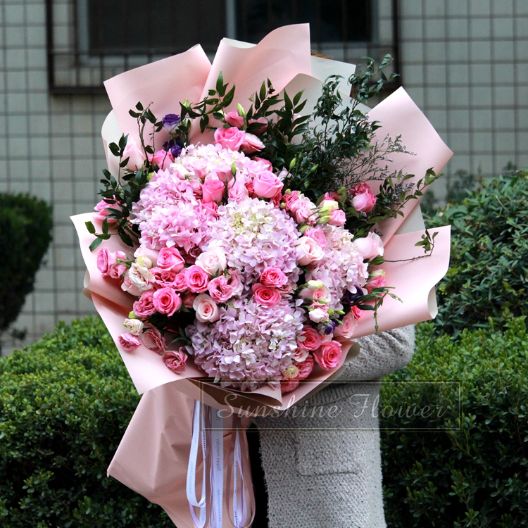 Xi'an Xianyang flower Physical store Same city Sending flowers Super large Bear hug Bouquet of flowers Hydrangea Bellflower Someone Distribution The doorin the Flower delivery/Flowers simulation/Plants gardening , Flower delivery(City) category - from Buy2taobao.com to provide professional Taobao agent buy service