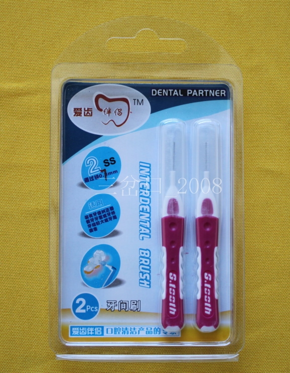 Love Couples teeth Hardcover Tooth gap Chifeng brush Interdental brush 0.7MM Buy 6in the Care cleaners/Sanitary napkins/Paper/Aromatherapy , Shampoo bath/Personal cleanliness , Oral Care , Floss/Floss category - from Buy2taobao.com to provide professional Taobao agent buy service