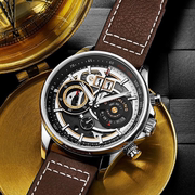 施图灵(施图灵)美国进口4010系列石英手表，男士休闲30米防水45mm