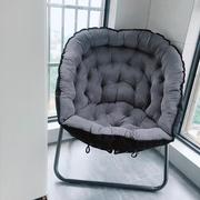 。懒人宿舍沙发椅子寝室大学生休闲单人电脑椅卧室椅阳台折叠躺椅