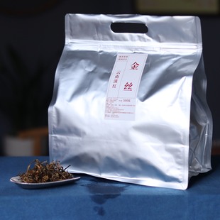 金丝滇红蜜薯香500g袋装散茶叶云南大叶种红茶