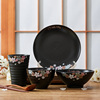hellokitty日式樱花拉面碗家用碗碟，套装创意陶瓷，单个饭面碗吃饭碗