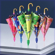 卡通儿童雨伞防晒晴雨伞黑胶小孩伞直杆自动伞安全防夹童伞广告伞