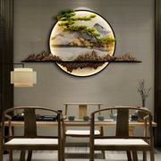 新中式客厅装饰画茶室有框挂件玄关沙发背景墙壁饰画山水现代挂画