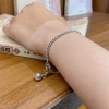 燕子山下925纯银铃铛手链，小众设计简约个性，首饰转运珠幸运礼物