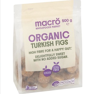 澳洲macro organic turkish figs有机土耳其无花果干500g