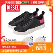 日本直邮diesel运动鞋女士，品牌皮革休闲鞋y02042p4179