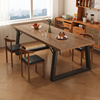 餐桌家用小户型长方形吃饭桌约客厅，桌餐饮商用咖啡桌椅组合