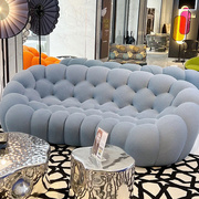法国进口高端异形时尚创意布艺沙发客厅弧形网红设计师罗奇堡沙发