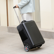 时尚潮流pc行李箱商务男女，静音大容量单向轮旅行箱22寸拉杆箱