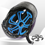 骑行头盔内衬垫不压发型神器通风透气防异味夏季通用自行车硅胶