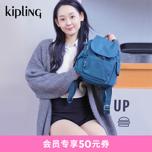 kipling男女款轻便帆布包2023双肩，包猴子(包猴子)包citypack系列