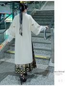 新中式女装复古名族风，加厚长款盘扣，刺绣古典长款大衣外套