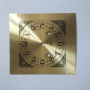 钟面机械钟表盘老式发条钟表刻度盘指针字面旧钟表维修配件挂钟盘