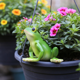 创意青蛙摆件 园艺杂货装饰品 花园小摆件 庭院装饰 卡通动物摆件