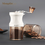 手摇磨豆机家用小型可水洗咖啡豆，研磨机手磨咖啡机手动意式磨粉器