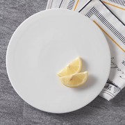 方客陶瓷西餐平板烘焙餐具，正方盘蛋糕盘子长方，平盘日式摆盘寿司盘