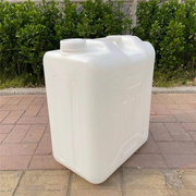 。加厚50kg塑料桶食品级扁方储水桶50l升水桶，100斤酒壶食用花生油