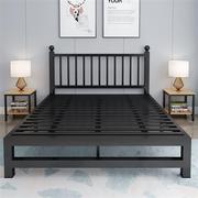 简后铁架床铁床双人床1.8米现代简约欧式铁艺，床1.5米单人床架子