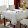 桌布布艺欧式蕾丝家用长方形茶几布正方形台布餐桌布椅垫椅套套装