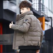冬季加厚棉衣男士外套2020棉袄，韩版潮流帅气休闲短款羽绒棉服