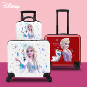 迪士尼儿童拉杆箱爱莎公主，行李箱万向轮冰雪奇缘，旅行箱女童密码箱